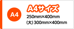 A4サイズ