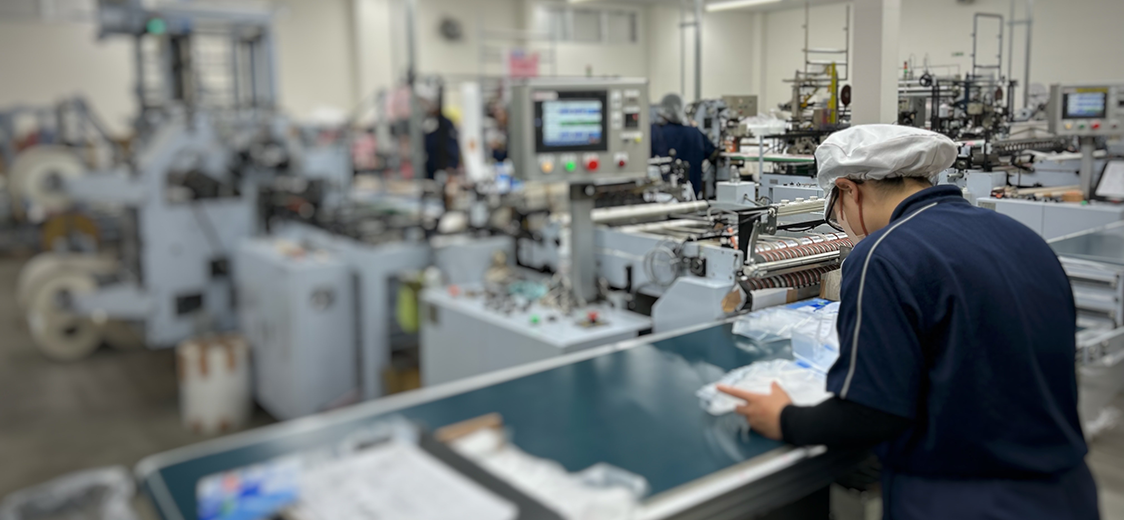理由その1：製造・印刷工程をすべて自社工場で対応