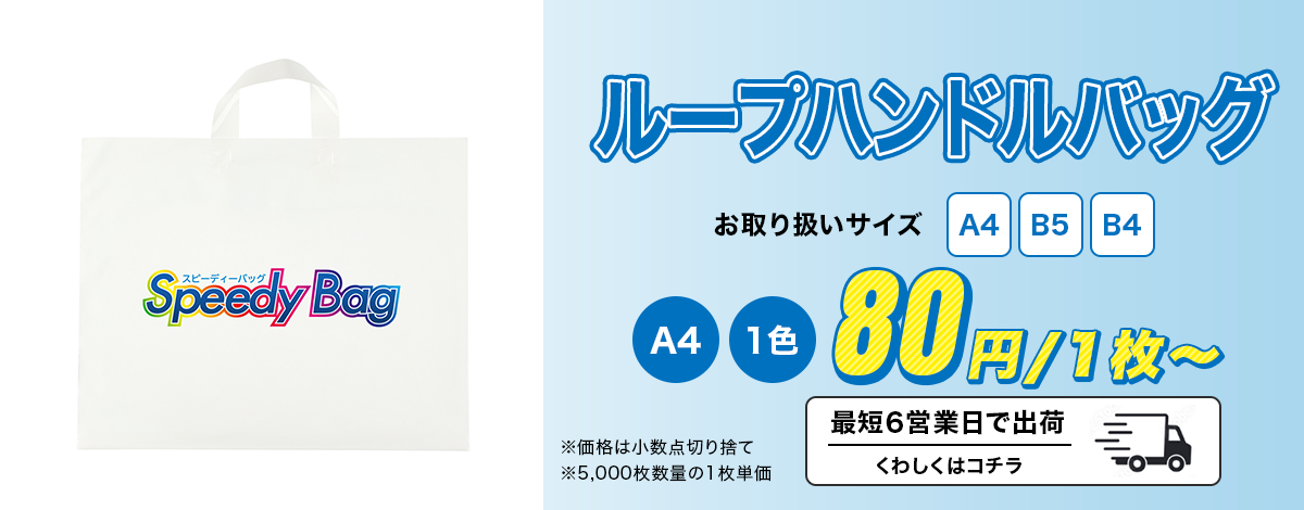 ループハンドルバッグ