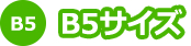 B5サイズ